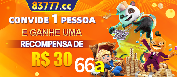 Banner institucional da 66a sobre parceria de marcas e criação de uma marca de excelência, apresentando os mascotes de jogos populares como o Fortune Tiger.